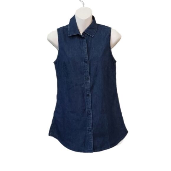 The Limited Denim Top - Picture 1 of 4